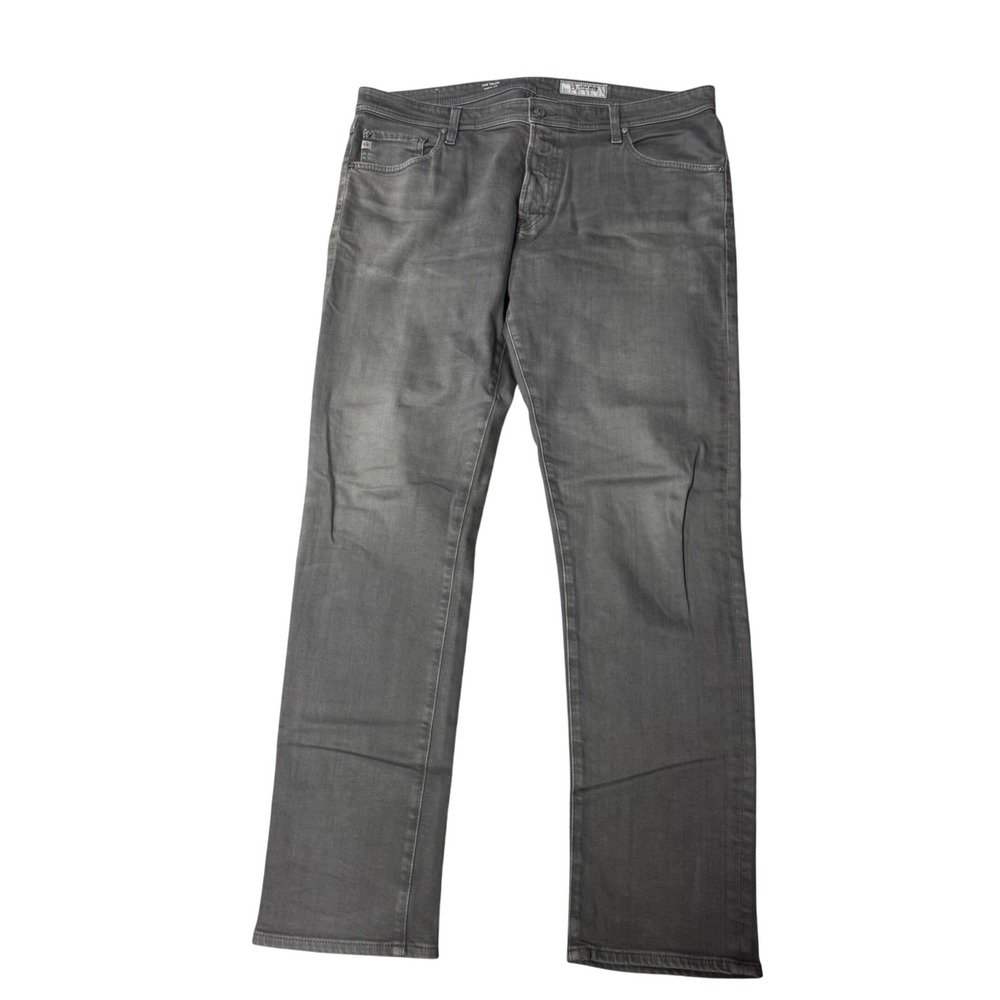 AG Adriano Goldschmied The Tellis Modern Slim Gray Denim Jeans Mens 38R (tag)